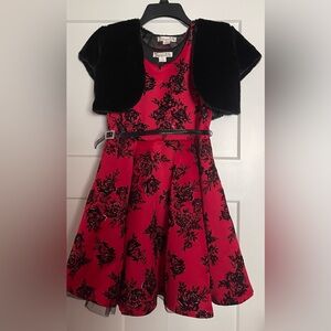 🆕NWT Knitworks Red Dress Fancy